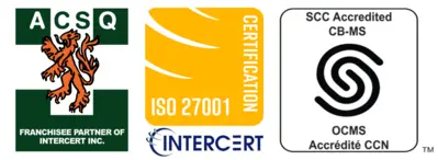 Certificazione ISO/IEC 27001:2022 Intercert, registrazione IC-IS-2507404